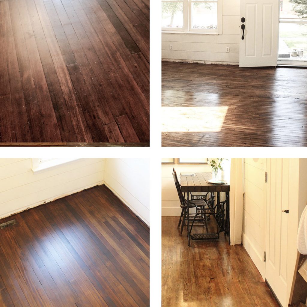 4 Examples of Hardwood Floors After Restoration