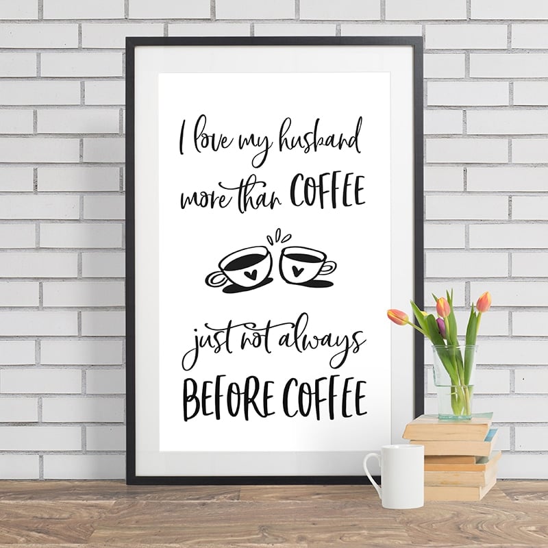 COFFEE WALL ART #1