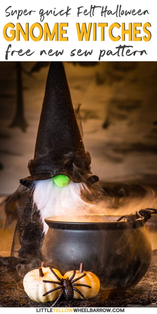 Download Diy Felt Gnome Witches A Quick Halloween Craft Project